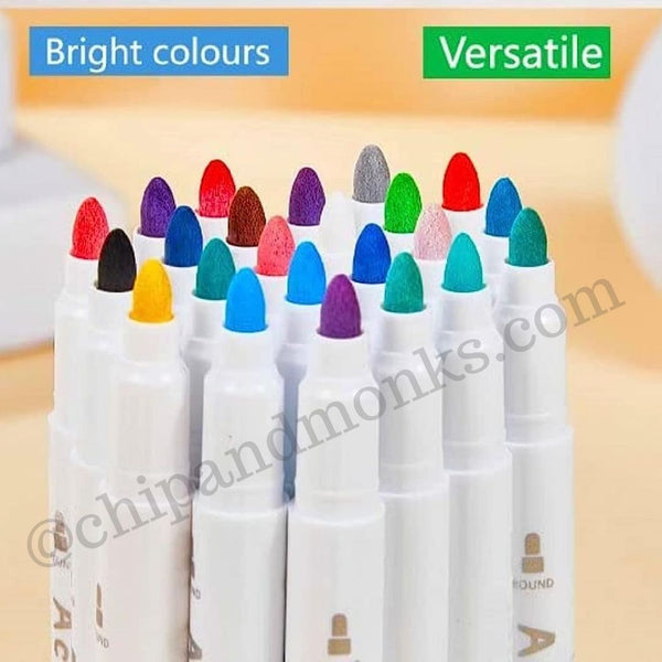 Acrylic Paint Marker Pens- set of 24