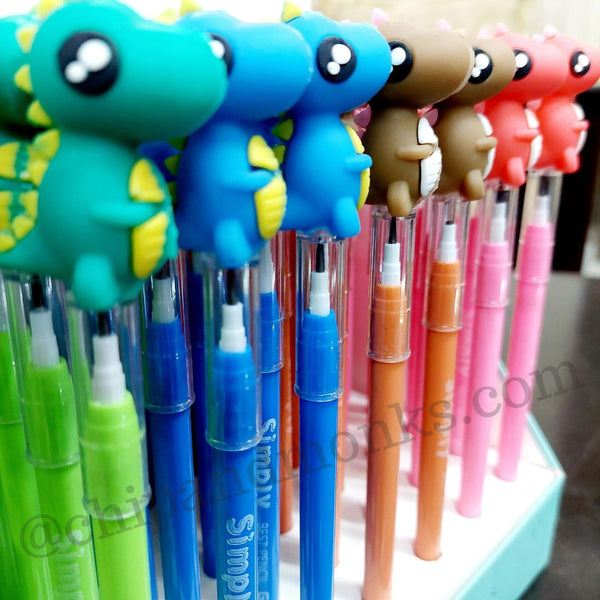 Cutest Newest DINOSAUR 0.5 mm mechanical Push up Pencils (Each)