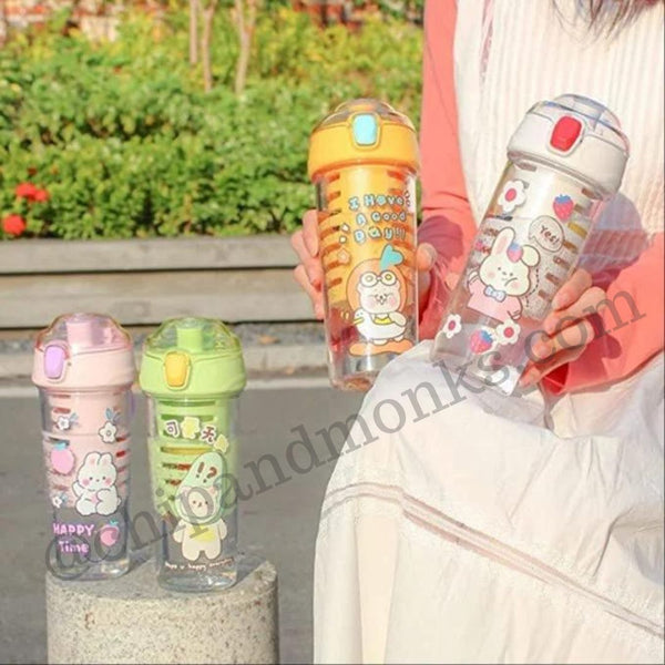 Water Bottle Tumbler – Spill Proof BPA Free Water Bottle for Kids, Anti-Leak Kids Cartoon Water Bottle for Kids