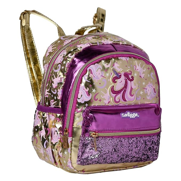 Teeny Tiny Backpack Unicorn sparkle print