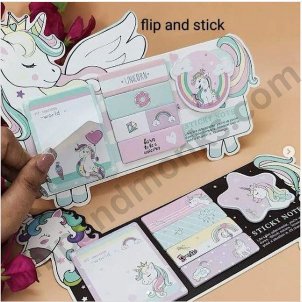 Unicorn Sticky Notes Set