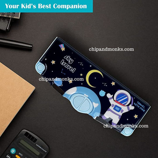 Multi Functional Space Themed Pencil Box for Kids