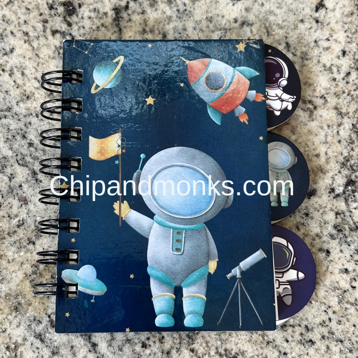 Astronaut Spiral Diary A6