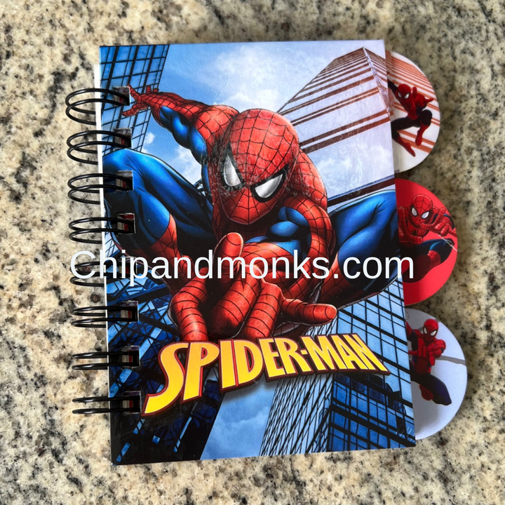 Spiderman Spiral Diary A6