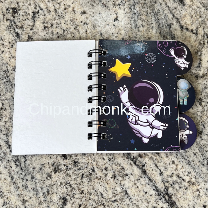 Astronaut Spiral Diary A6