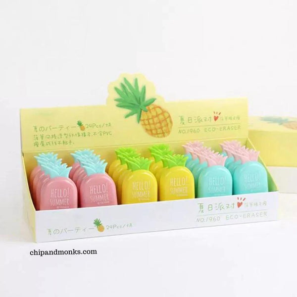 Pineapple Eraser