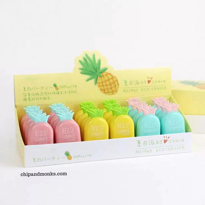 Pineapple Eraser