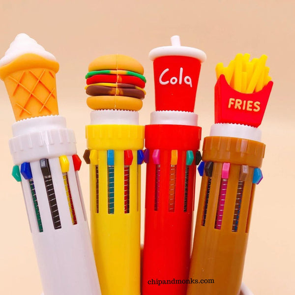 Fast Food Design Ballpoint Pens (each)