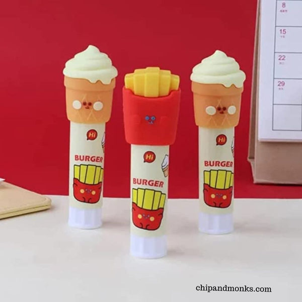 Fast Food Shape Glue Stick