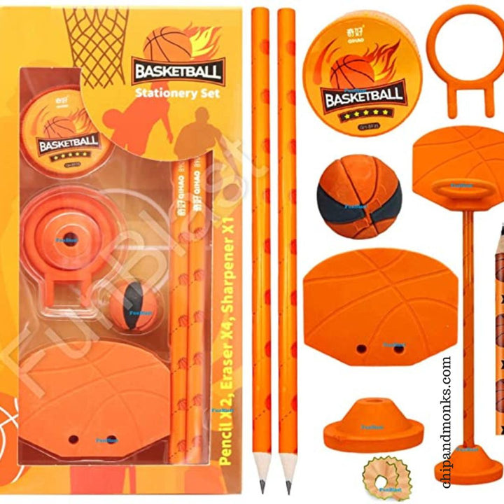 Basketball Theme Stationary Set