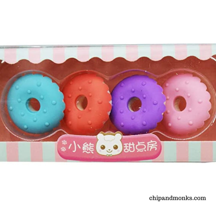 Donut Erasers