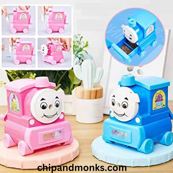 Train Engine Shape Pencil Sharpener