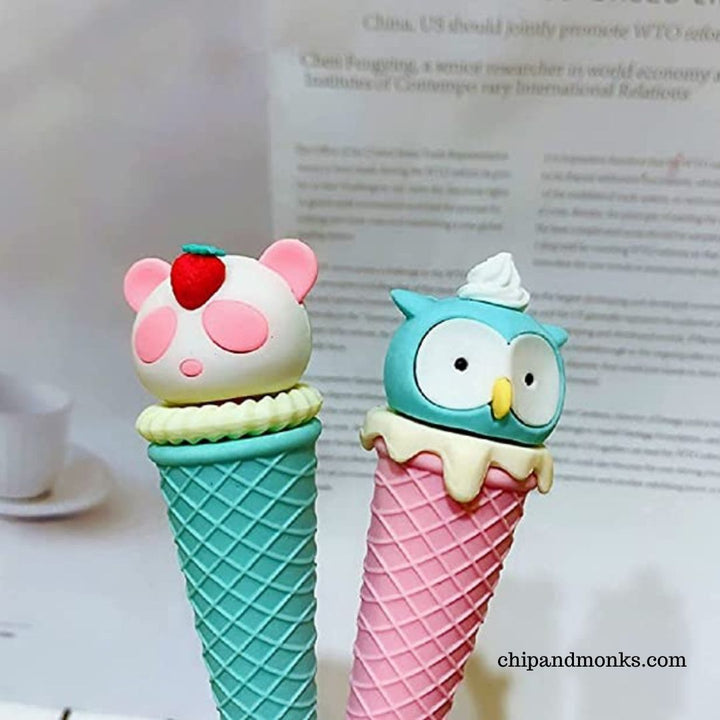 Ice-Cream Erasers