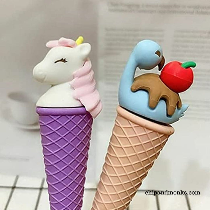 Ice-Cream Erasers