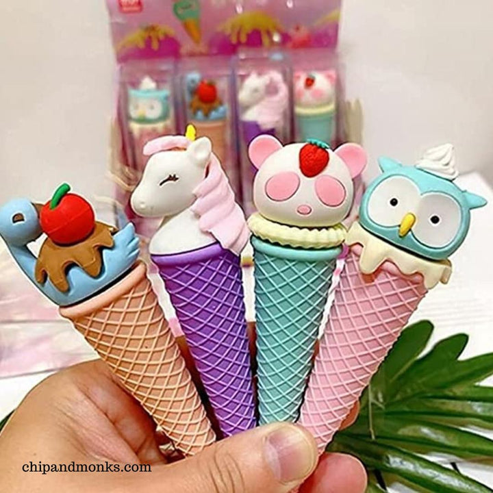 Ice-Cream Erasers