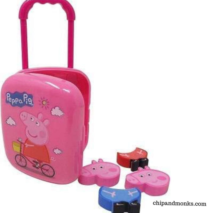 Peppa pig suitcase  eraser