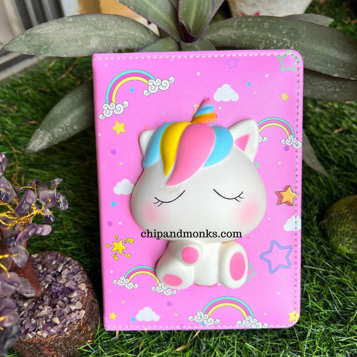 Squishy Destress Lazy Notebook A5 Diary