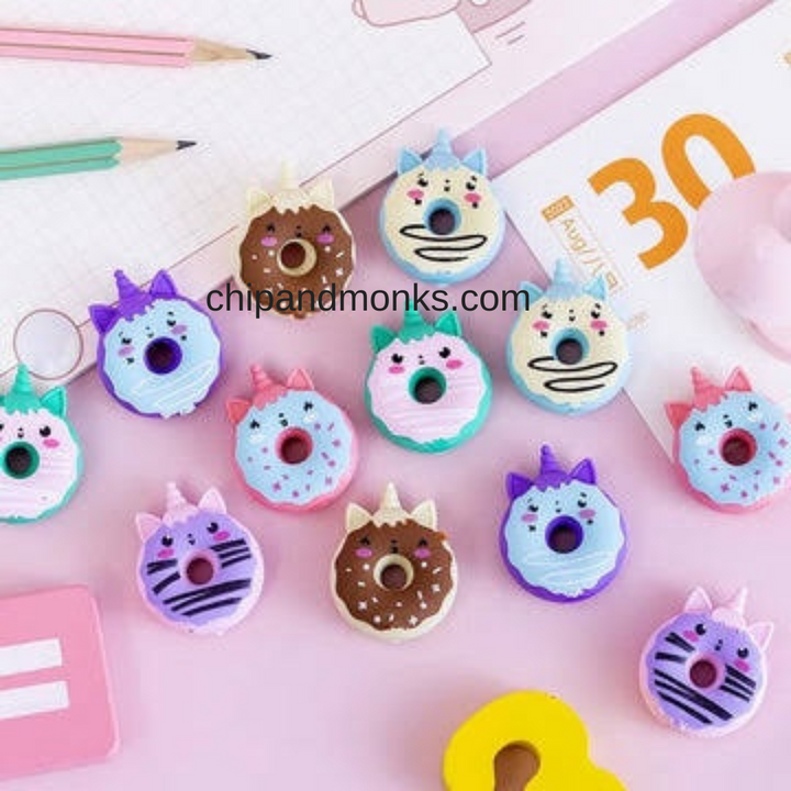 Donut Erasers