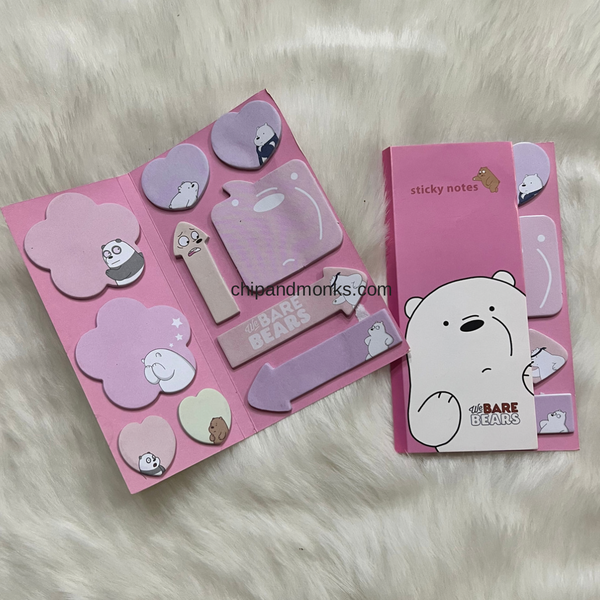 Foldable Bear Sticky Notes (each)