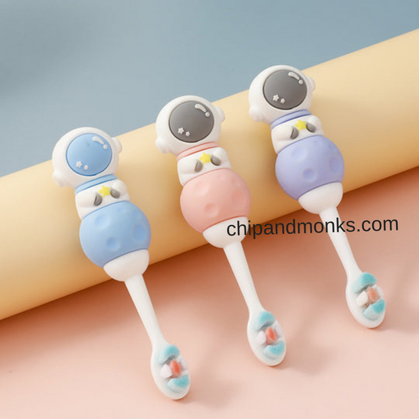 New stylish Space Shape Soft Bristle Toothbrush For Kids