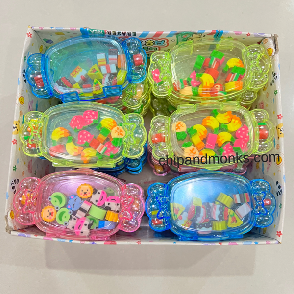 Mini Erasers Set