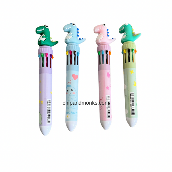 Multicolored 10 in 1 Pens for kids