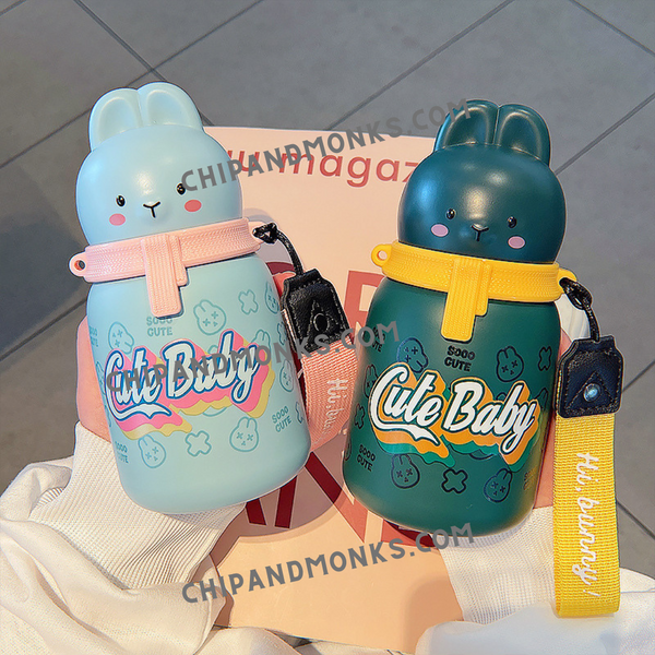 Cute Baby Vacuum Bottle for water and milk for babies and adults