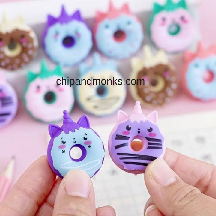 Donut Erasers