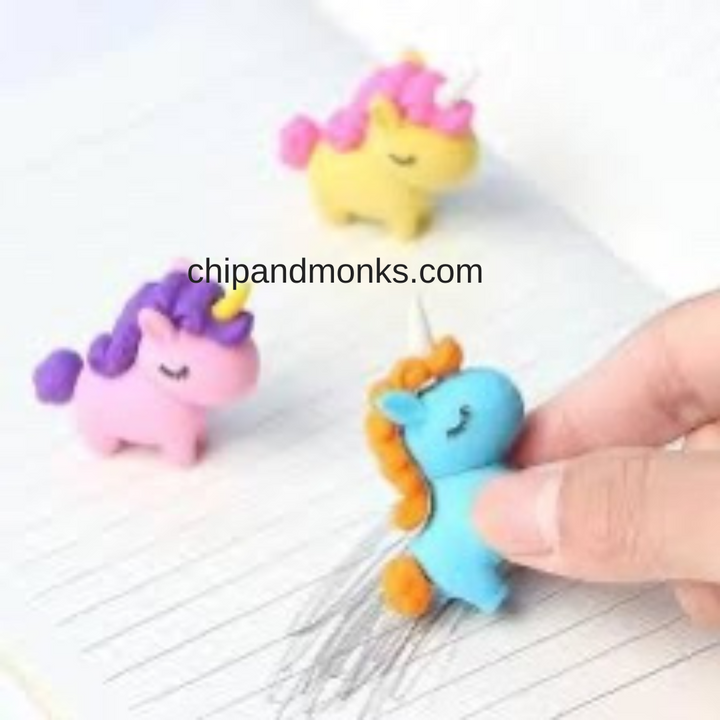 small Unicorn Erasers