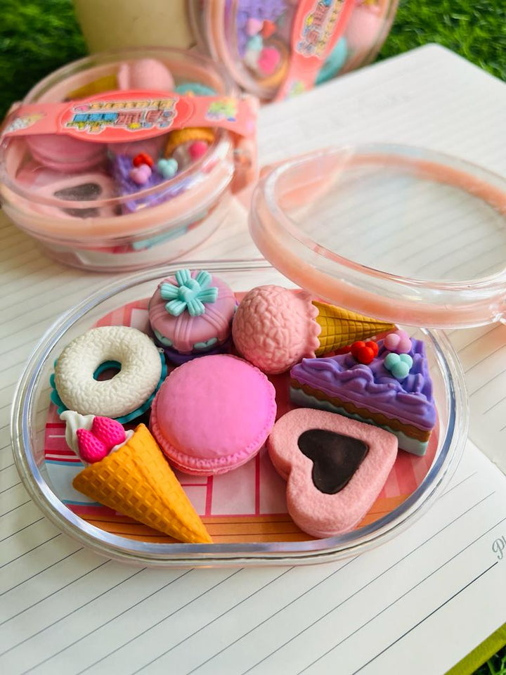 Sweet Theme eraser set